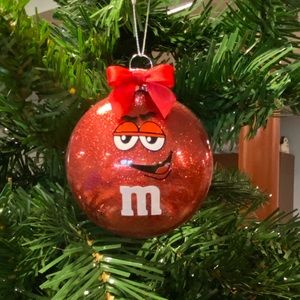 Red M&M ornament